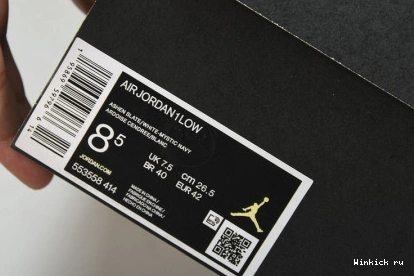 1 Ashen Slate Low Jordan 1125